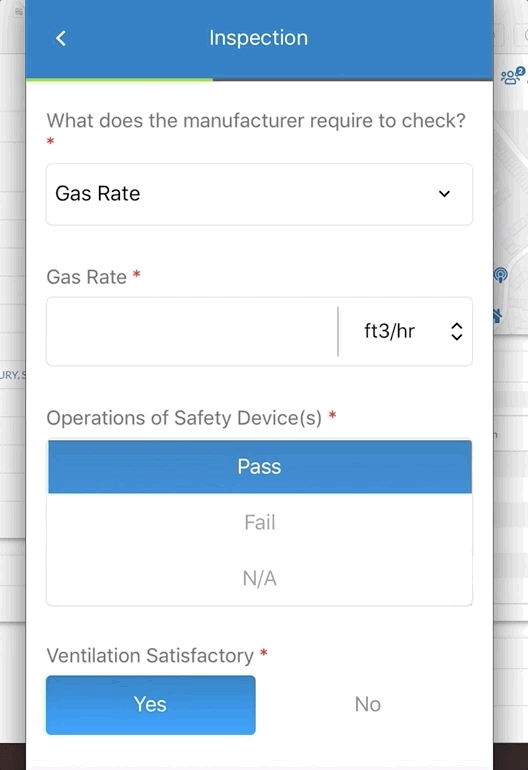 Gas rate units